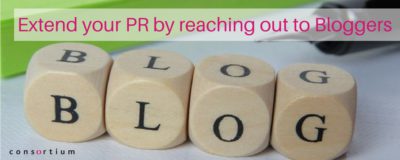 Extend your PR by reaching out to Bloggers