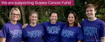 chosen charity Sussex cancer fun