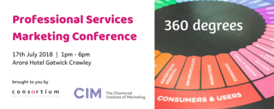 Professional Services Marketing Conference – 360 degrees