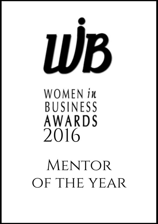 WIB mentor of the year award 2016