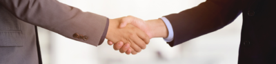 a trustworthy handshake
